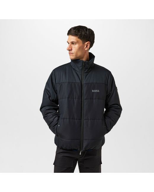 Boss Blue J Hamar 4 01 Medium-Weight Puffer Jacket for men