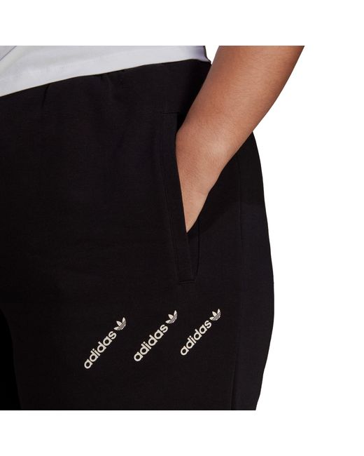 Adidas Originals Blue Closed Hem Fleece Joggers