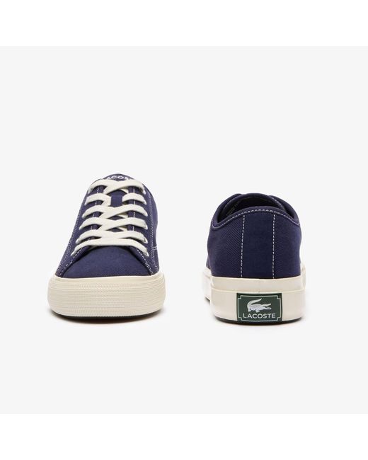Lacoste Blue Backcourt Trainers for men