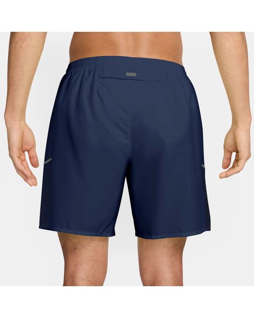 Nike Blue Miler 7 Performance Running Shorts for men