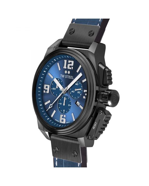TW Steel Black Canteen Watch Tw1016 for men