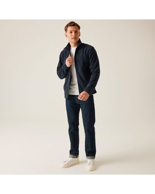 Regatta Blue H/M Fleece Jacket for men