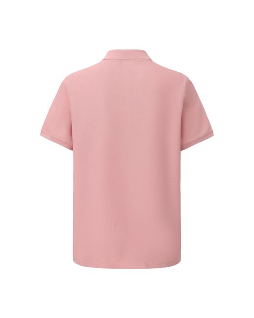 Slazenger 1881 Pink Plain Polo Shirt for men