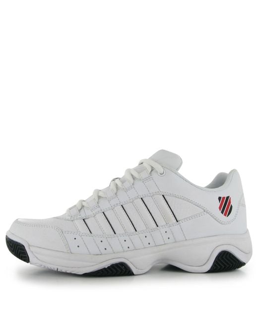 K-swiss White K Court Blast Tennis Shoes for men