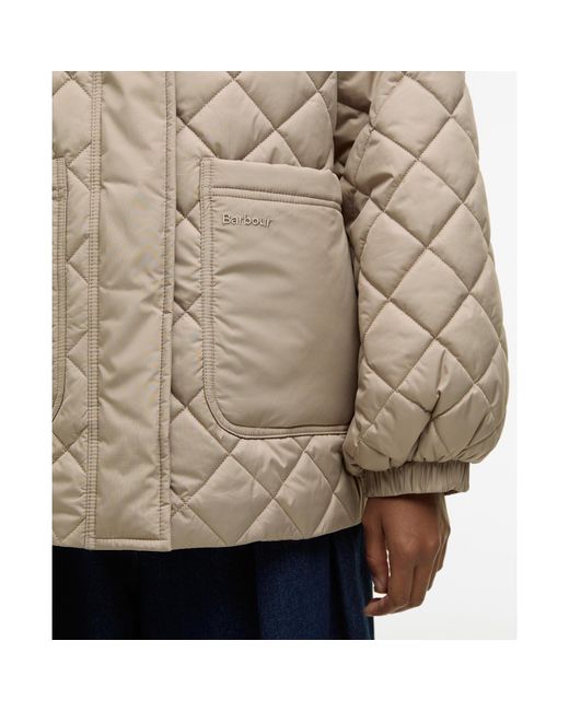 Barbour Natural Laoise Quilted Jacket