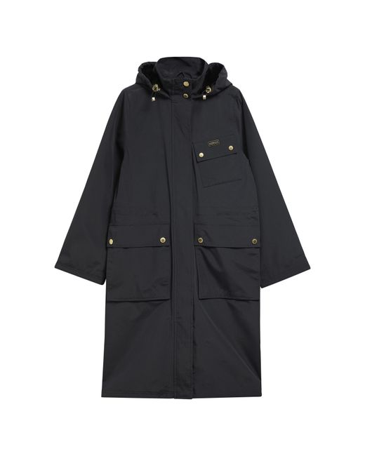 Barbour Black Aeroready Hoodie