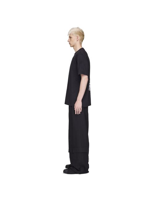 Y-3 Black T-Shirt for men