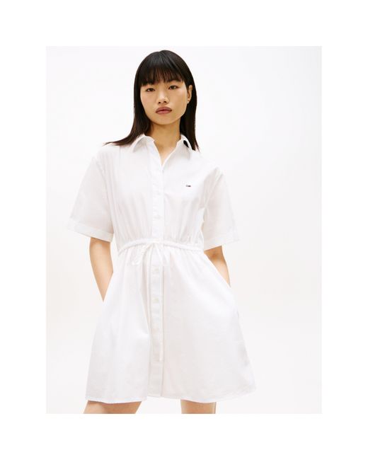 Tommy Hilfiger White Shirt Dress