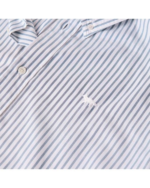 Maison Kitsuné Gray Profile Fox Button Long Sleeve Plain Shirt for men