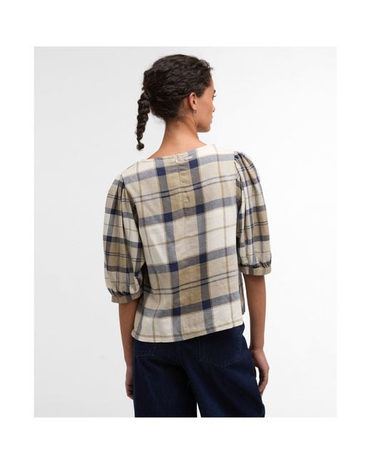 Barbour Multicolor Short Sleeve Blouse