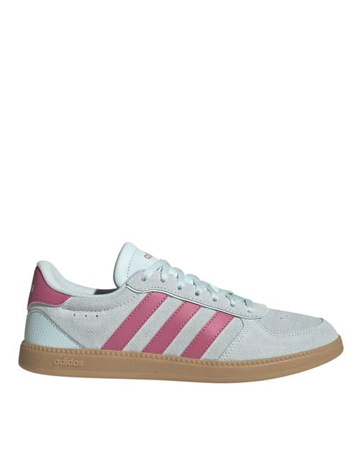 Adidas Blue Breaknet Sleek Low-Top Trainers