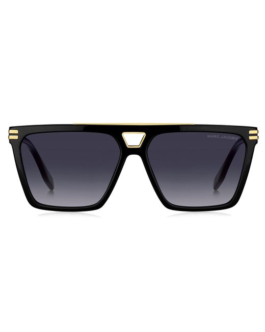 Marc Jacobs Black Round Sunglasses for men