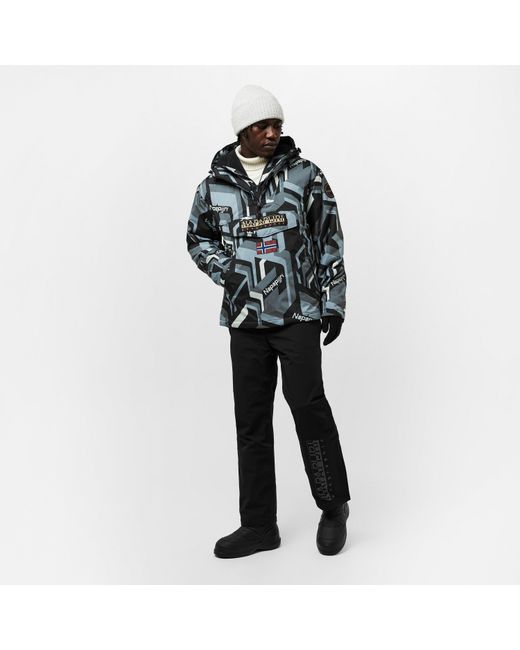 Napapijri Black Arver Weather Protection Ski Trousers for men
