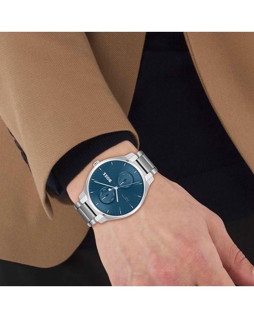 Boss Metallic Gents Tyler Multifunction Watch for men
