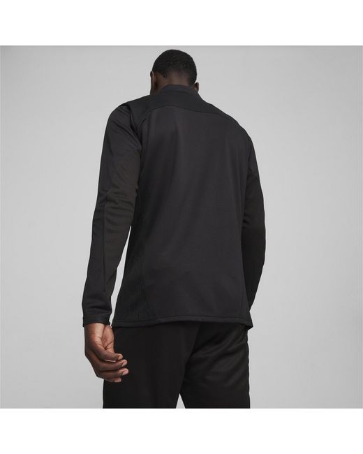 PUMA Black Performance Moisture-Wicking Training Jacket for men