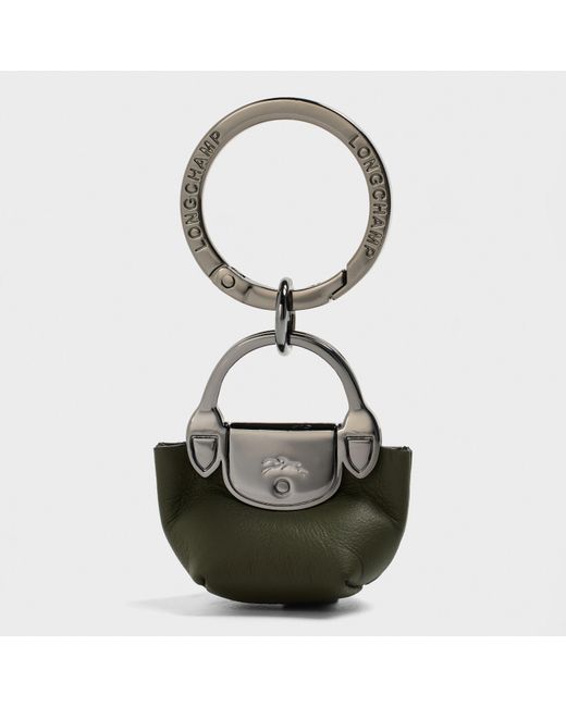 Longchamp Black Le Pliage Keyrings