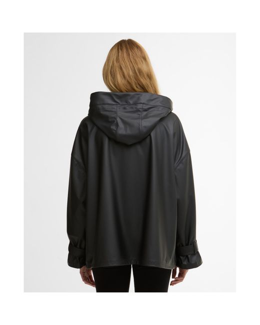 Barbour Black Rain Anorak Jacket