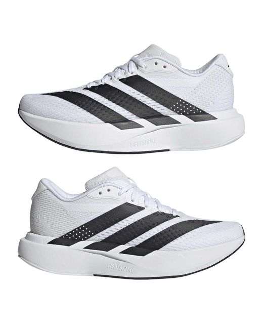 Adidas White Duramo Evo Road Running Shoes