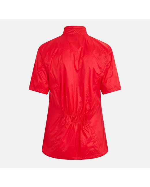 Calvin Klein Red Weather Resistant Performance Golf Jacket