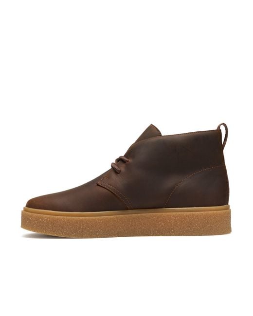 Clarks Brown Clarks Boxbee Des Bt Sn64 for men