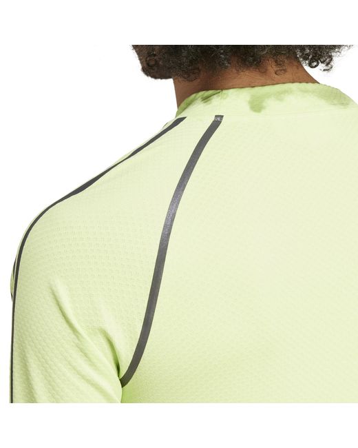 Adidas Originals Green Long Sleeve T-Shirt for men