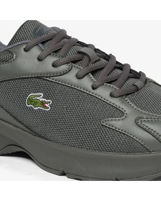 Lacoste Gray L003 Base Runners for men