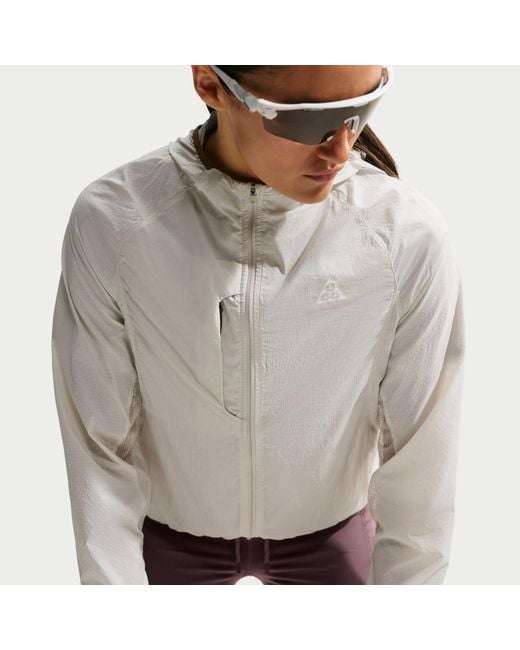 Nike Gray Acg Running Jacket