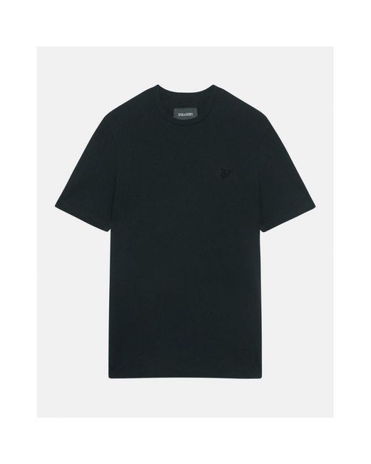 Lyle & Scott Black Tonal Tee for men
