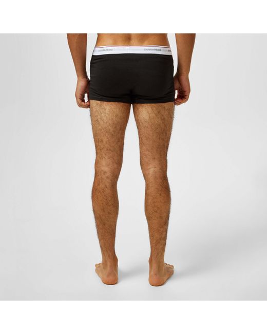 DSquared² Black 3-pack Boxer Briefs for men