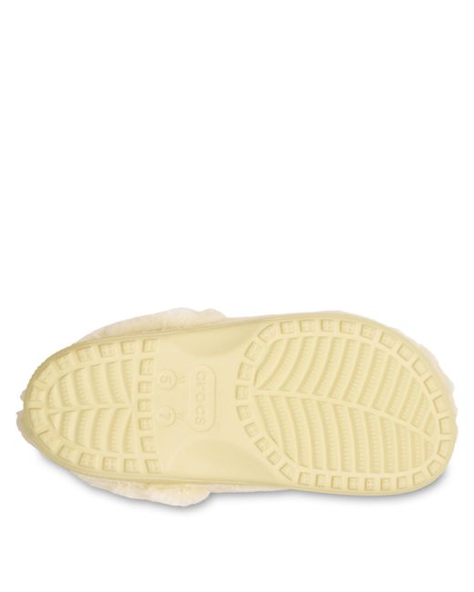 CROCSTM Natural Unfurgettable Lined Mule Slippers