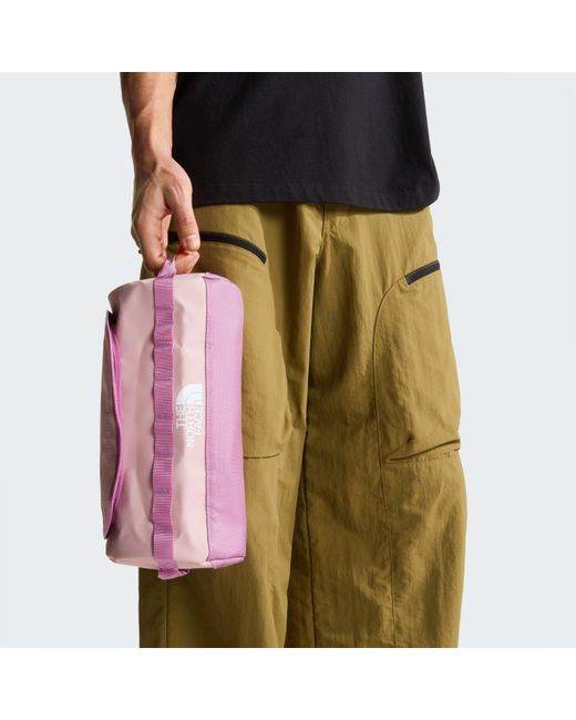 The North Face Pink Base Camp Travel Canister Wash Bag for men