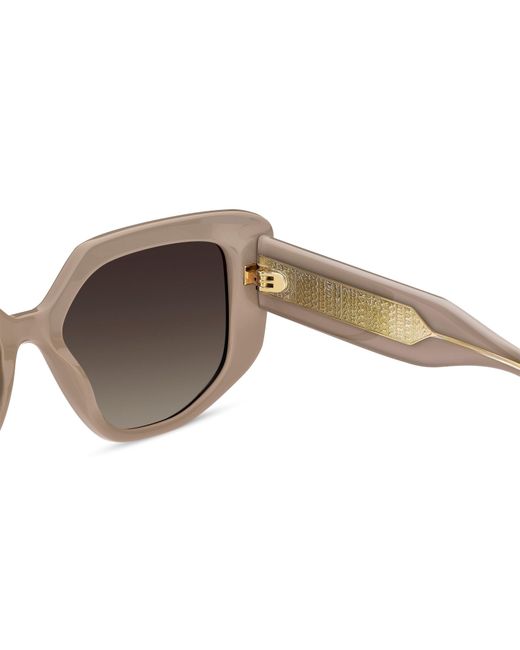 Marc Jacobs Brown Round Sunglasses