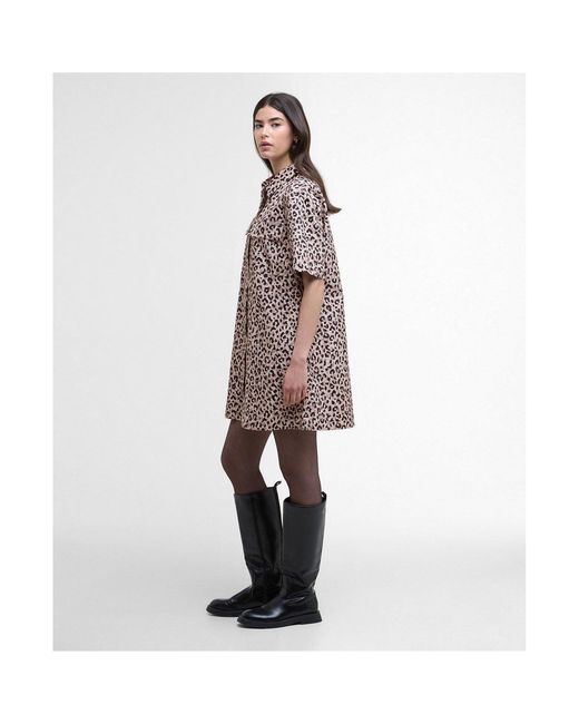 Barbour Multicolor Harley Printed Mini Dress