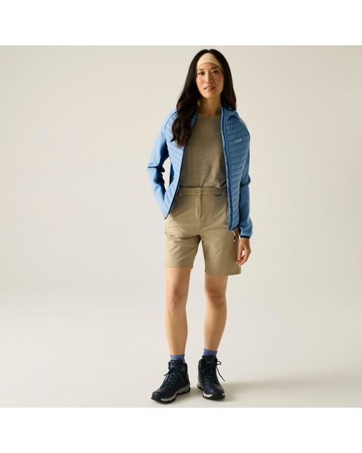 Regatta Blue Andreson Hybrid Water-Repellent Jacket