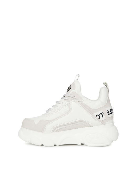 Buffalo White Cld Chai Trainers
