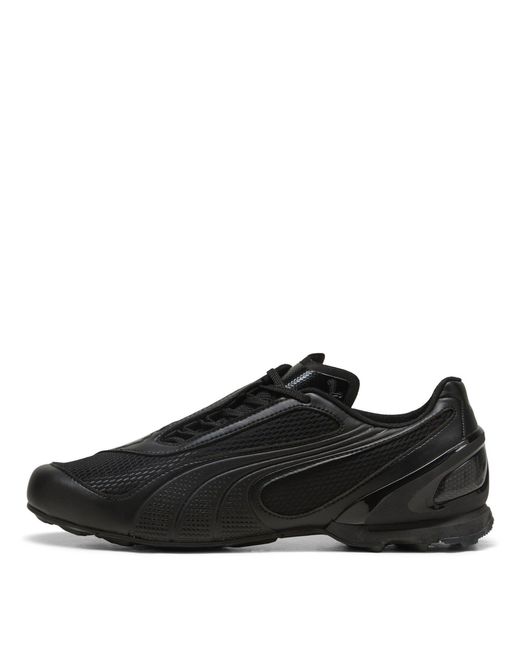 PUMA Black Low-Top Trainers for men