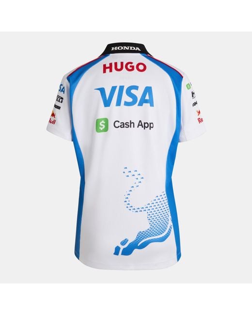 HUGO Blue H Racing Bulls F1 2025 Polo Shirt for men