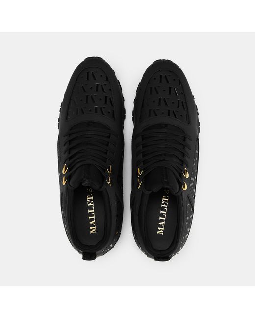 Mallet Black Diver Low-Top Trainers for men