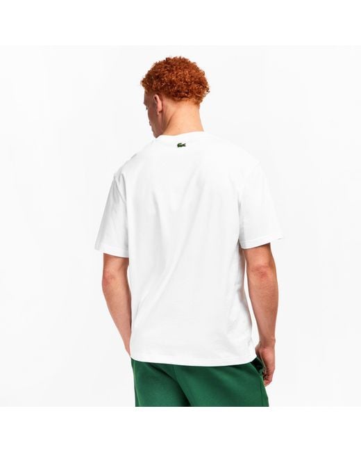 Lacoste White T-Shirt for men