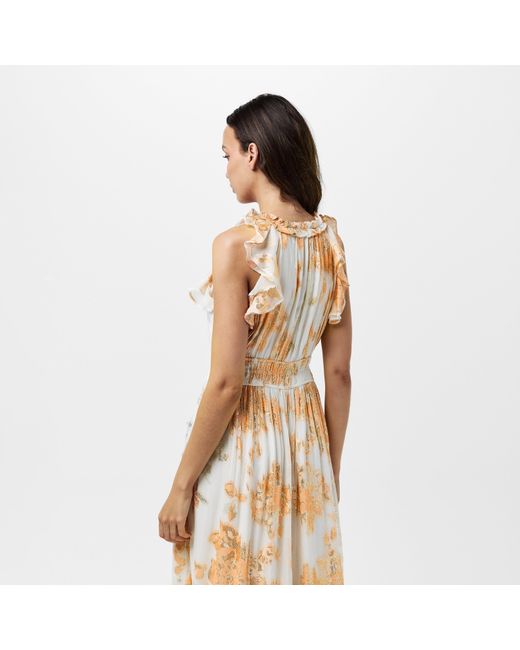 French Connection Metallic Elko Maxi Dress