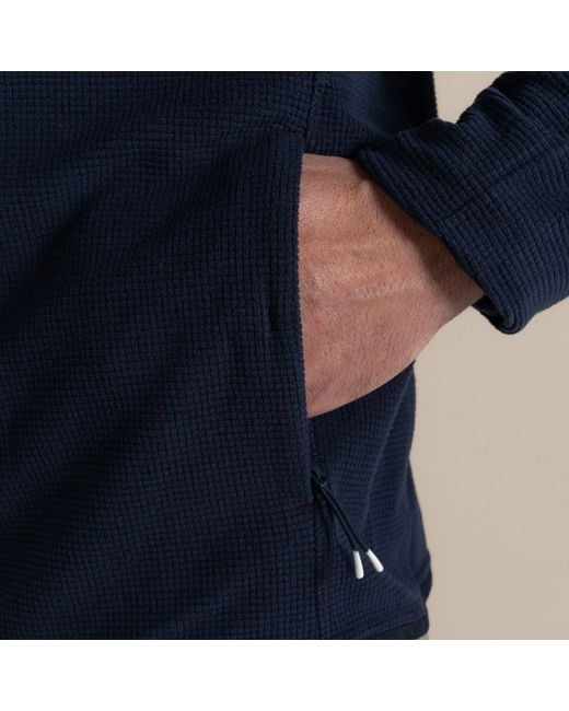Craghoppers Blue Nosilife Bromsgrove Quick-Drying Golf Jacket for men