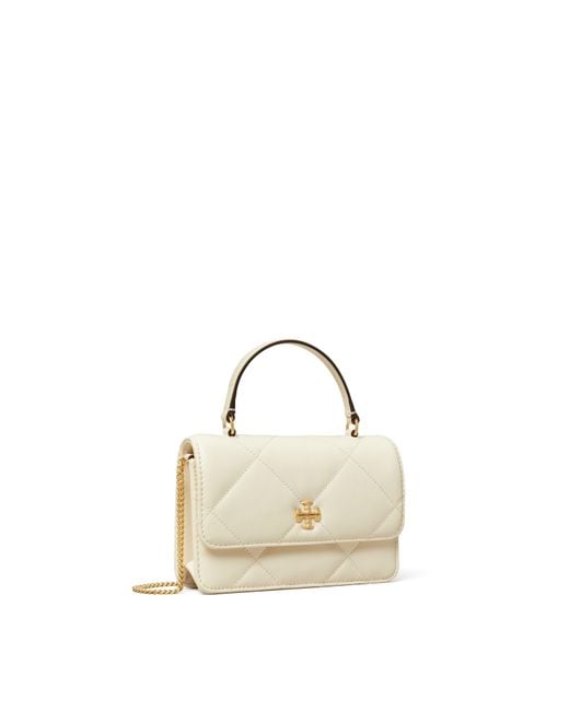 Tory Burch Natural Top Handle Bag