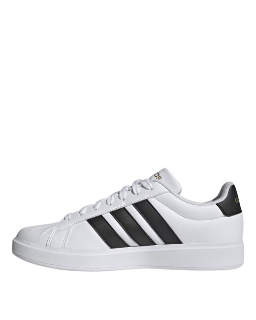 Adidas Gray Street Talk Low-Top Trainers for men