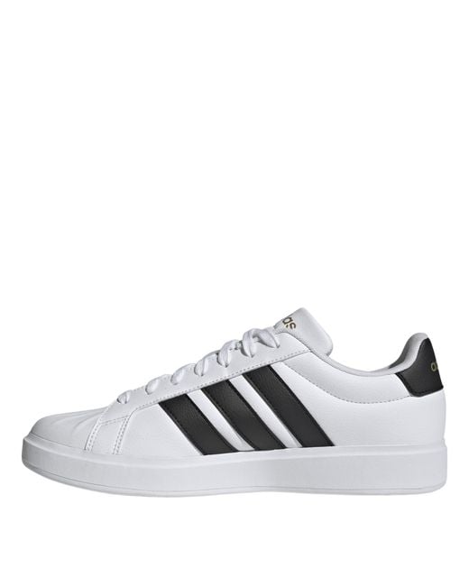 Adidas Gray Street Talk Low-Top Trainers for men