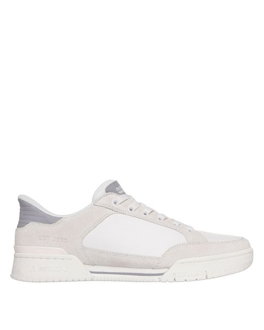 Skechers White Casual Low-Top Trainers for men