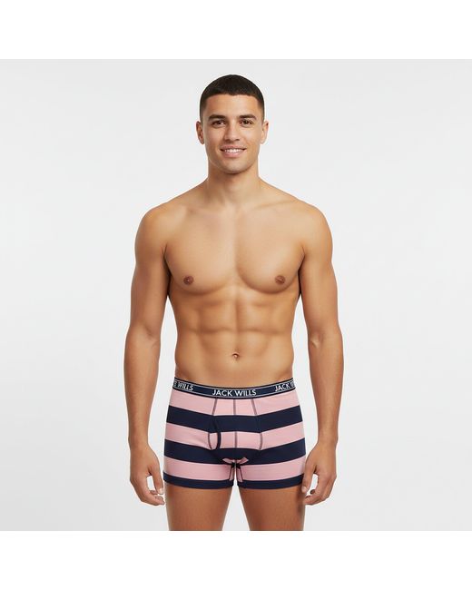 Jack Wills Blue Jw Daundley Boxers 3 Pack for men