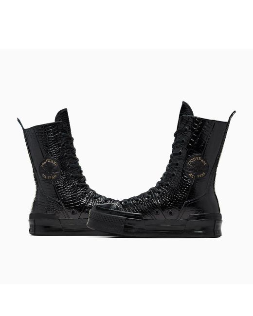 Converse Black Adults Chuck 70 Plus Xhi Leather High-Top Trainers