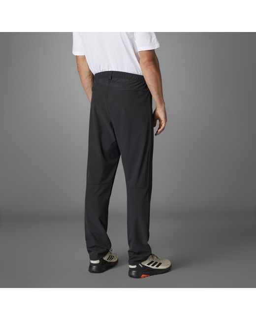 Adidas Gray Multi Essentials Stretch Joggers for men