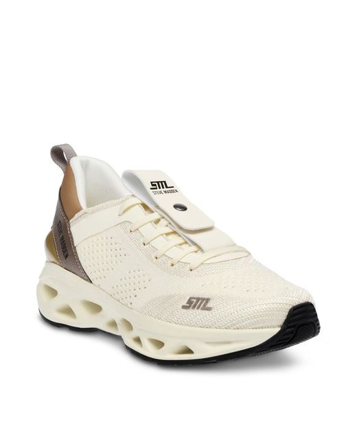 Steve Madden White Surge 1 Trainers