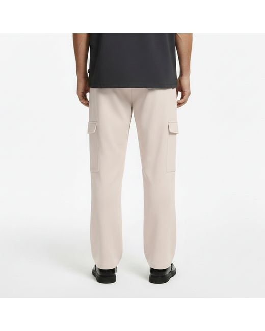 Guess Black Achille Cargo Trousers for men